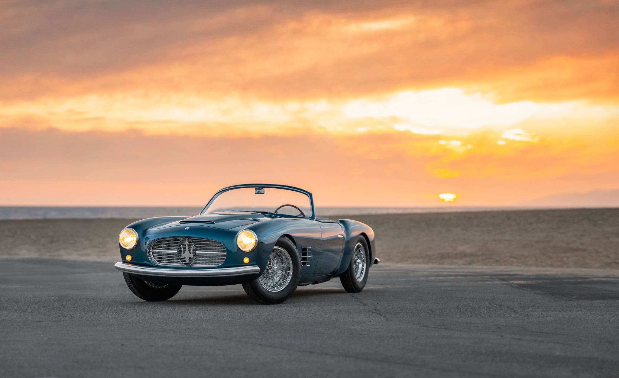 Onder de hamer: one-off Maserati A6G/54 2000 Spyder Zagato