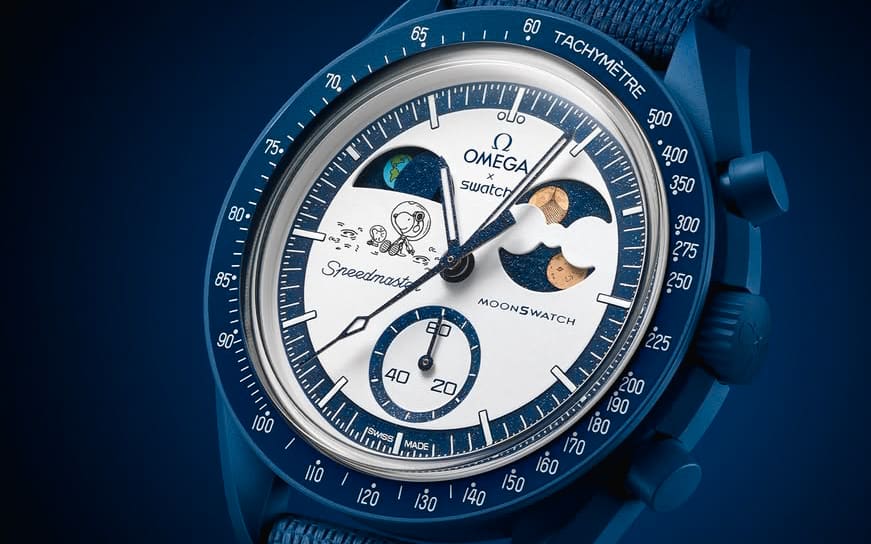 Snoopy is weer de Omega x Swatch-maanheld