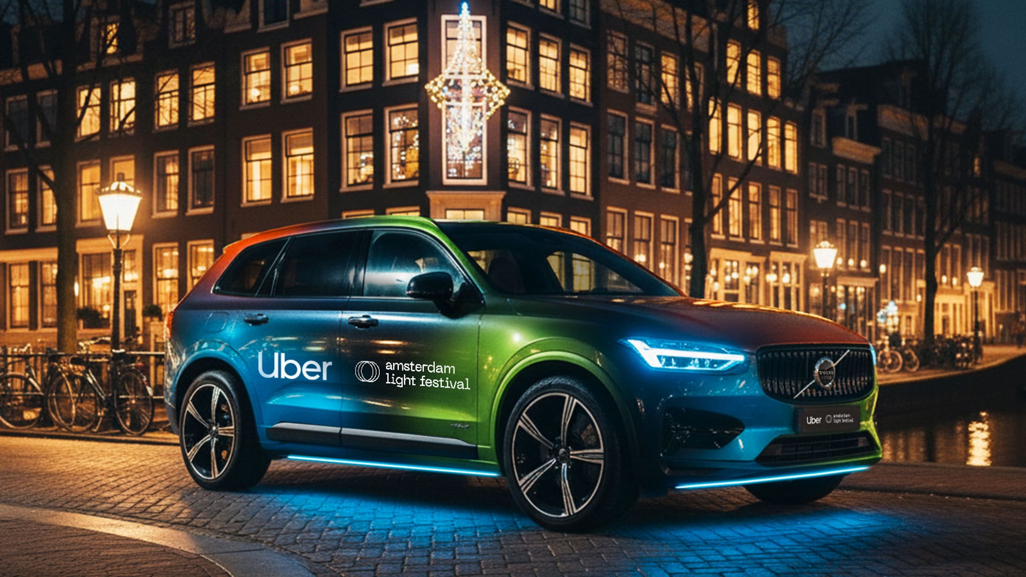 Zo beleef je Amsterdam Light Festival op de achterbank