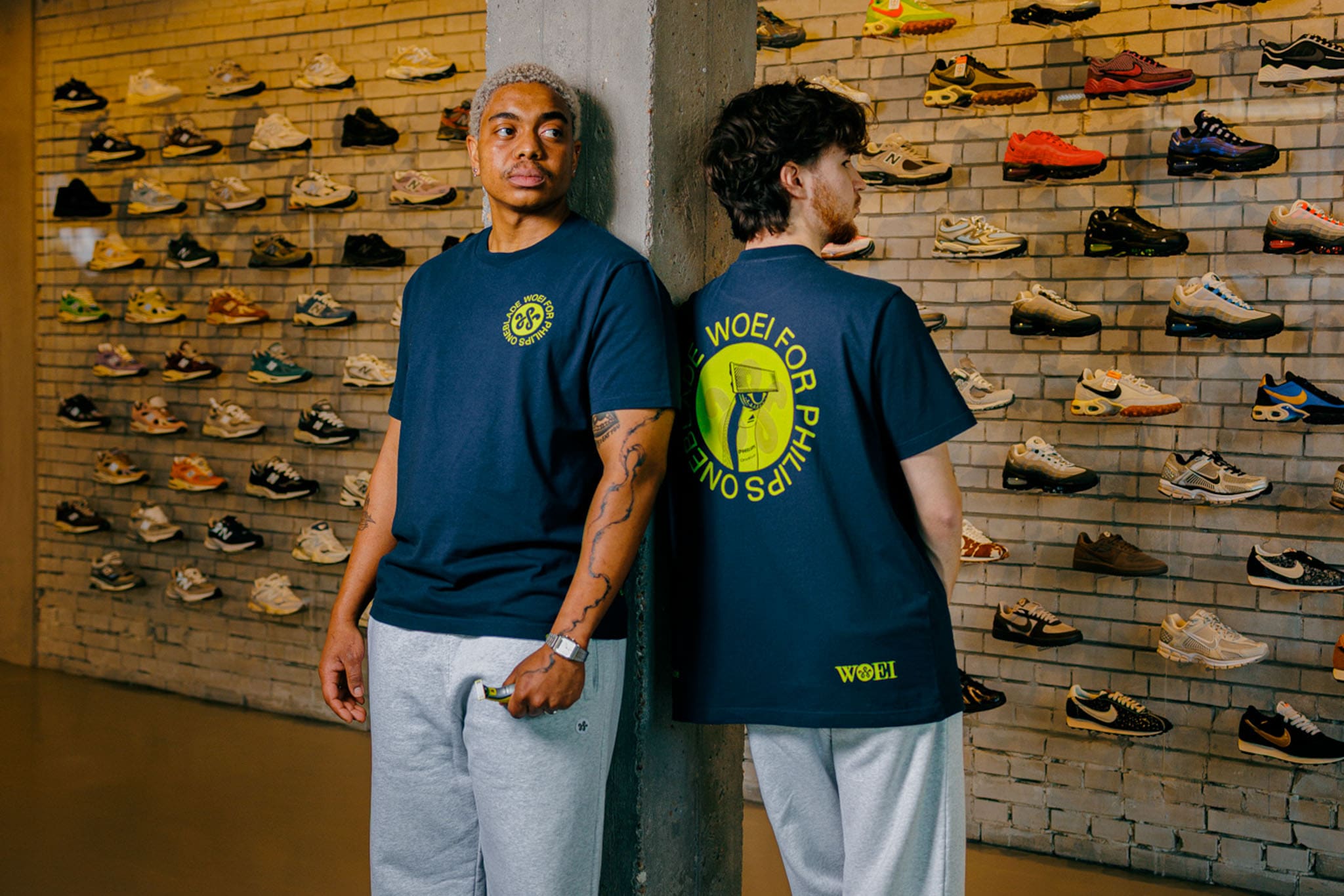 Grooming in de streetwearwereld: Philips OneBlade x WOEI Grooming in de streetwearwereld: Philips OneBlade x WOEI