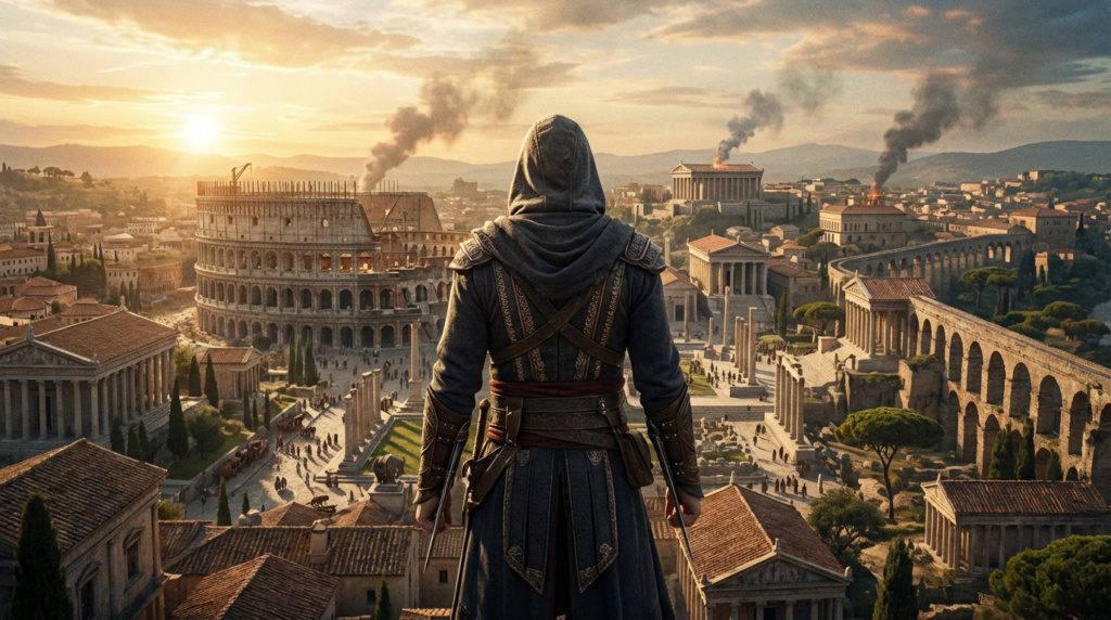 De Assassin’s Creed Netflix-serie filmt in Rome De Assassin’s Creed Netflix-serie filmt in Rome