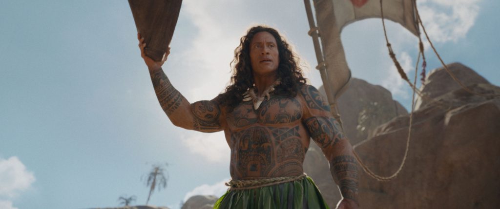 Dwayne Johnson schittert als Maui in de live-action trailer van Moana