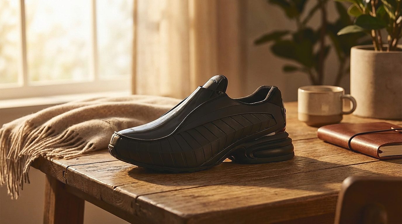 COMME des GARCONS x Nike Air Max Dolce: De ultieme sneaker-loafer in 'Triple Black'