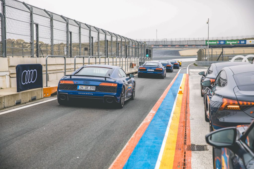 1.600 pk aan Audi geweld getest op Circuit Zandvoort