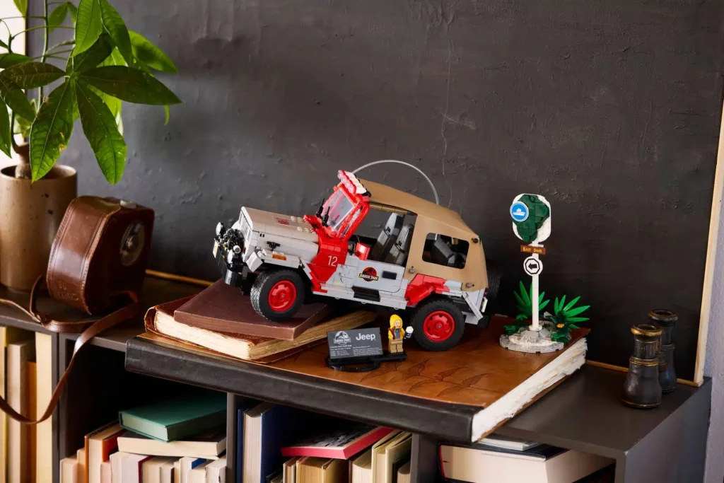 LEGO x Jurassic Park: Deze nieuwe Jeep Wrangler is een must-have