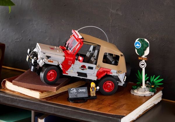 LEGO x Jurassic Park: Deze nieuwe Jeep Wrangler is een must-have
