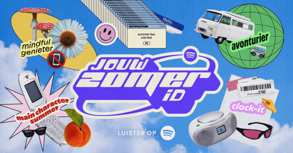 Welk zomertype ben jij? Spotify lanceert Jouw zomer ID Welk zomertype ben jij? Spotify lanceert Jouw zomer ID