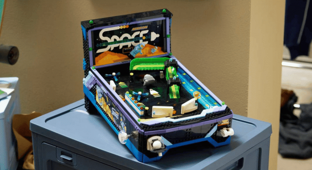 Nieuw: LEGO Icons Pinball Machine brengt de arcade terug
