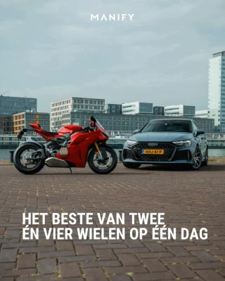 ‘s Ochtends op een Ducati, ‘s middags in een Audi. Is dat dan dé definitie van een droomdag? Dat vinden wij wel. Zeker als je ook nog een lunch krijgt voorgeschoteld van @jaimievanheije - zelf fervent Ducati-rijder. ❤️‍🔥

Swipe voor de beelden en lees het hele artikel op MANIFY. 🔗

#ducati #audi #driving #goals