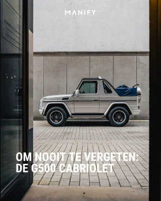 Uuuuren kunnen we turen naar deze Geländewagen Cabriolet 500. Zéker als je jezelf bedenkt wat onder de motorkap ligt: de bejubelde 5.0L M113 V8. 🙌🏻

📸: @harrisonandhardwick 

#mercedes #g500 #gelandewagen