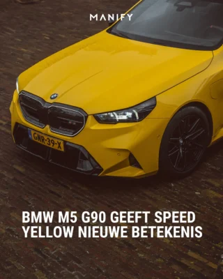 Vergaderen in de ochtend, een jacuzzi-levering in de middag en 300+ runs op de Autobahn… De #M5 kan het allemaal. En als je dat ook doet in de kleur Speed Yellow, dan kunnen we daar alleen maar voor applaudisseren. 🟨👏

Daarbij zorgt de M5 G90 ervoor dat het gewichtgeziek linea recta de prullenbak in mag. Hij is vlijmscherp, bloedsnel und sehr geil, zoals de Duitsers het kunnen zeggen. 🇩🇪 De cijfers doen er nog een schepje bovenop. Deze (ruim) 2,4-tonner sprint in 3,5 seconden naar de 100 km/h en kan doorhalen naar de 306 km/u. Is ook niet zo gek, want 727 pk en 900 Nm aan koppel spreekt alleen op je beeldscherm al voor zich… 🚀

Lees alles over deze gele lifestylemachine nu op MANIFY. 🔗

📸: @jromedia 

#bmwm5 #bmw #m5g90