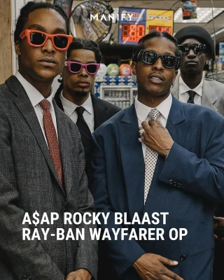 Mocht het niet puffy genoeg kunnen: meet the @rayban Wayfarer Puffer. Opgeblazen en opgezet door @asaprocky zelf, de bekende creatief directeur van het zonnebrillenmerk. ✌️

Voor de campagne gebruikte Ray-Ban en A$AP zijn hometown als shootlocatie: #harlem. En ook daar komt-ie aardig tot zijn recht. 🕶️

📸: @rayban

#rayban #wayfarer #asaprocky