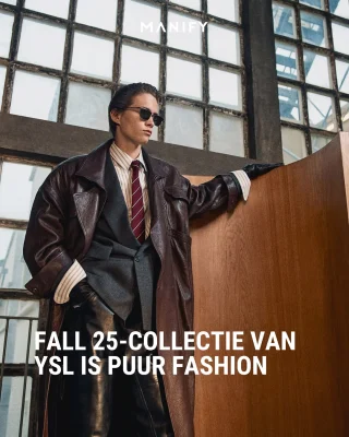 Ontwerper Anthony Vaccarello⁣⁣⁣ leert je leer gebruiken. ⚫️

📸: @ysl 

#ysl #leather #fashion #fall25
